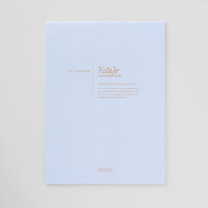 Takeo Paper Dressco Letter Pad - Onionskin Pale Blue