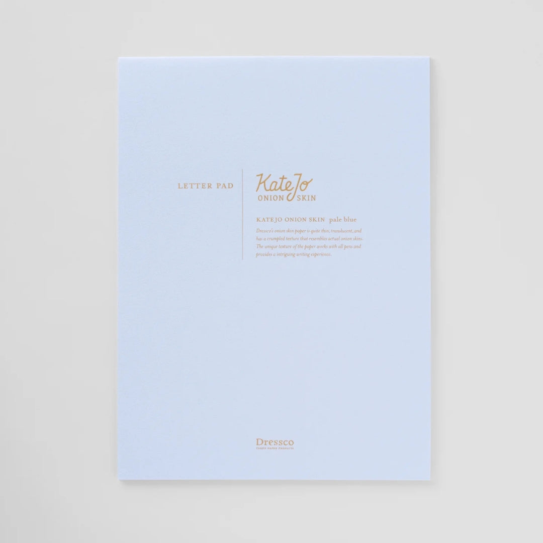 Takeo Paper Dressco Letter Pad - Onionskin Pale Blue