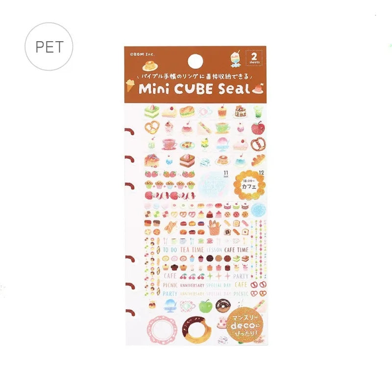 BGM Mini Cube Sticker - Bite-Sized Sweets BS-MC005