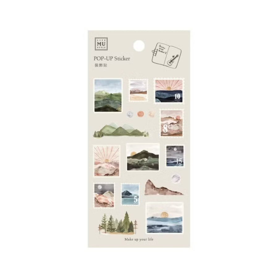 MU Pop Up Raised Sticker - 015