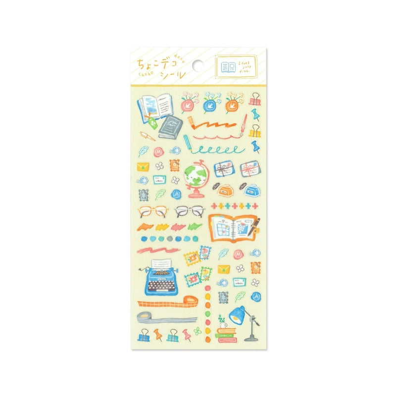 Mind Wave Choco Deco Sticker - Bunbougu 82460