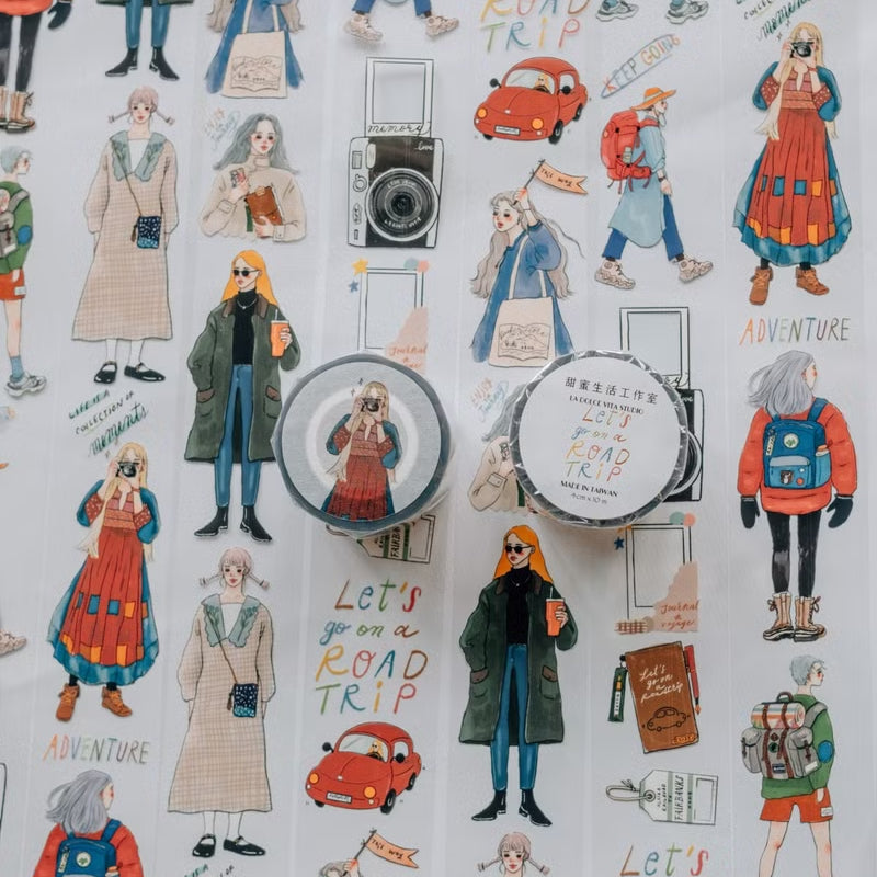 La Dolce Vita PET Tape - Let's Go On A Road Trip