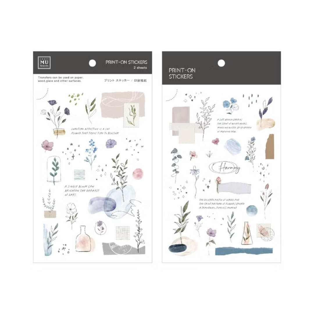 MU Print On Sticker Transfer - 269