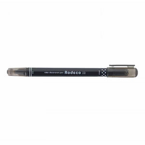 Rodeco Polka Dot Roller Pen - Black