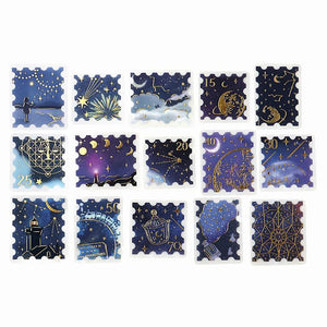BGM Postage Sticker Flakes - Shooting Star