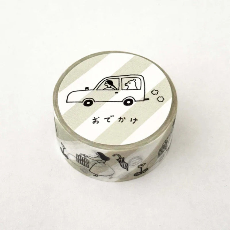 Mizushima x Necktie Masking Tape - On The Go MT-OK