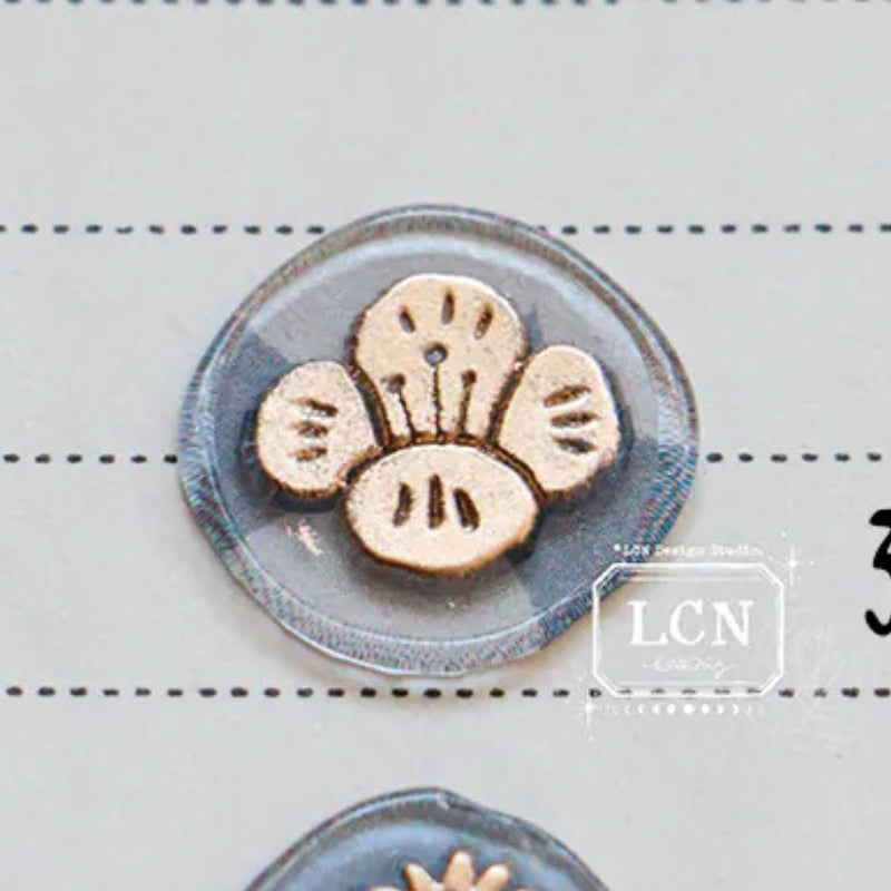 PRE ORDER LCN Mini Wax Seal Set - Wagashi Flowers 3