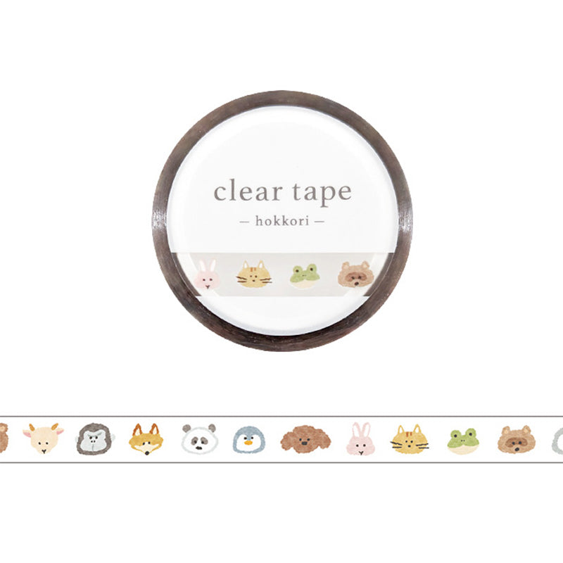 Mind Wave 7mm Clear Tape - 95410 Hokkori Animal