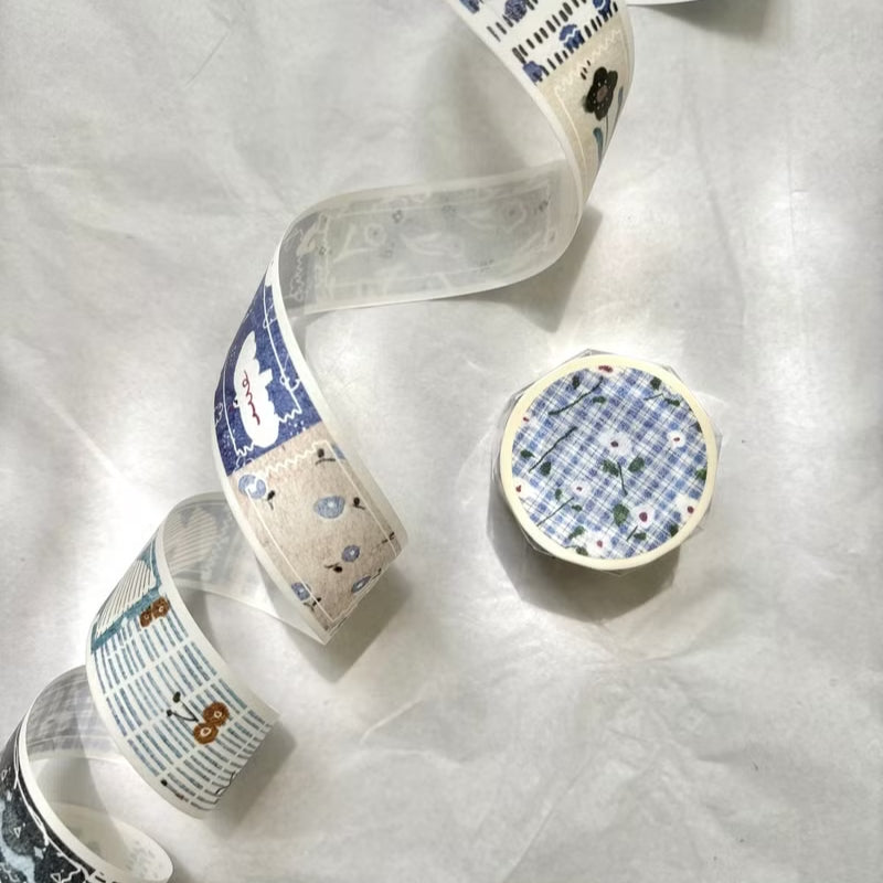 Pion - 2.5cm Die Cut Stickers Washi Tape  - Ten Parts