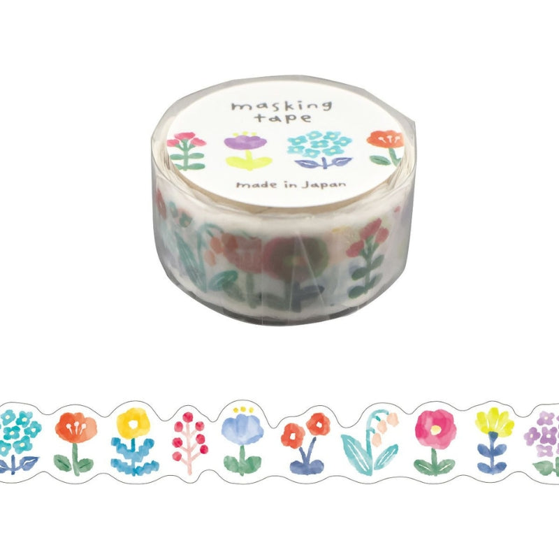 Mind Wave Vivid Color Die Cut Masking Tape - 95527 Flower 1