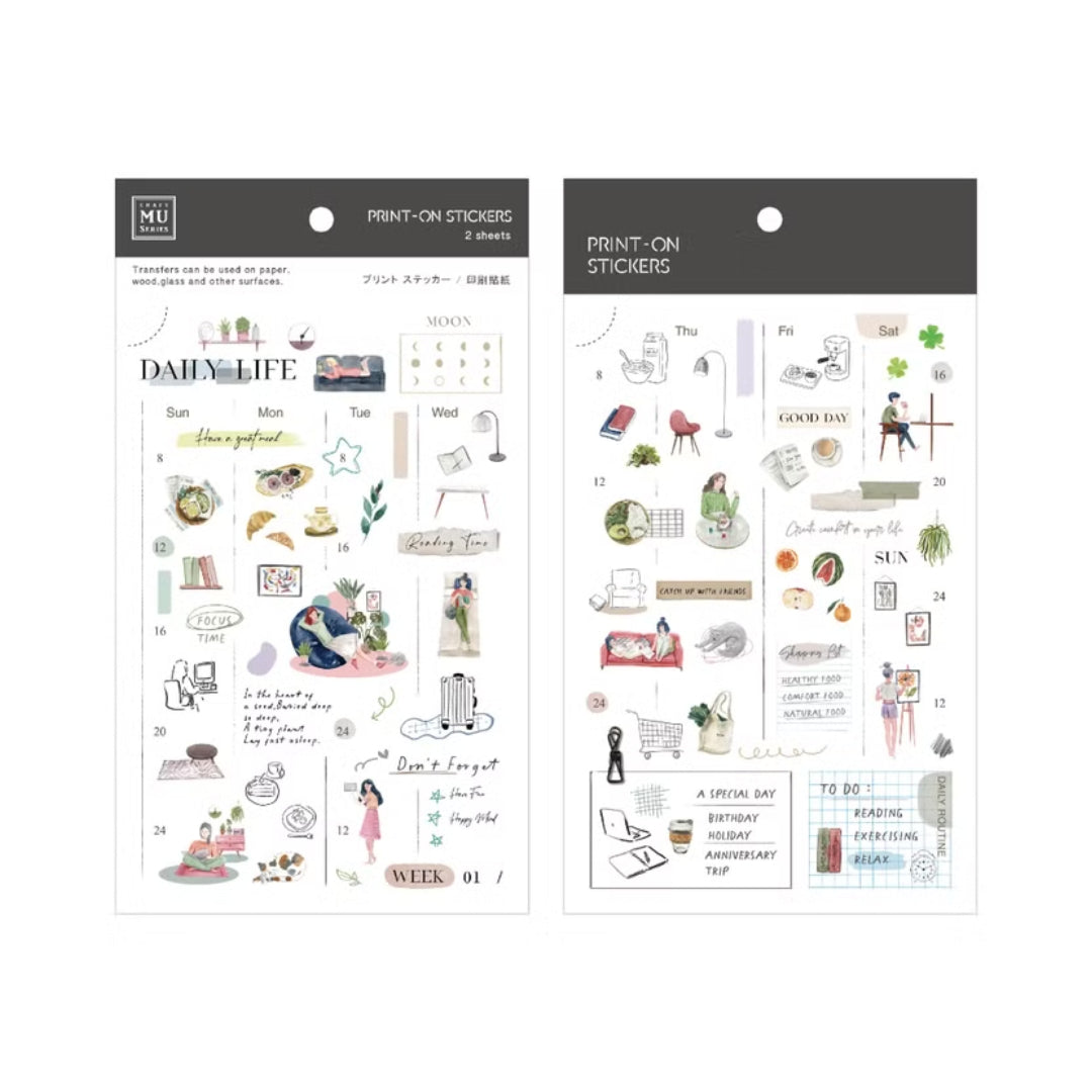 MU Print On Sticker Transfer - 271