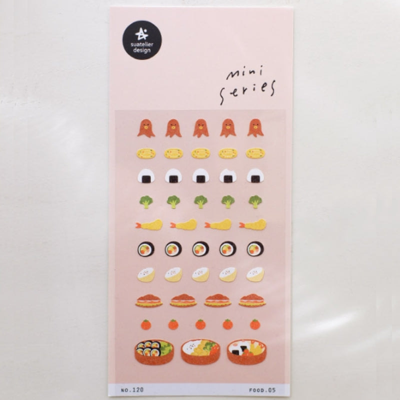 Suatelier Mini Series Stickers 120 Food 05