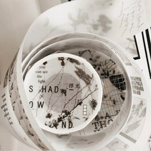 somesortof.fern 4cm Washi Tape - A Glimpse of Light
