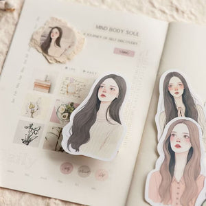 MU Print Girl Stickers - 001