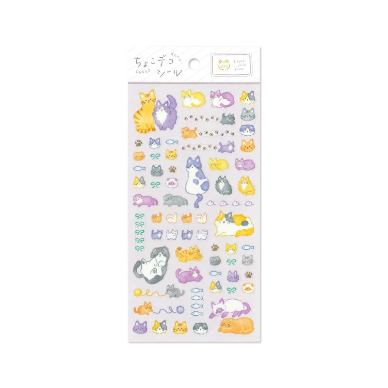 Mind Wave Choco Deco Sticker - Nyanko 82461