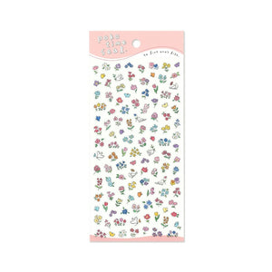 Mind Wave Poko Time Sticker Sheet - Flowers 82429