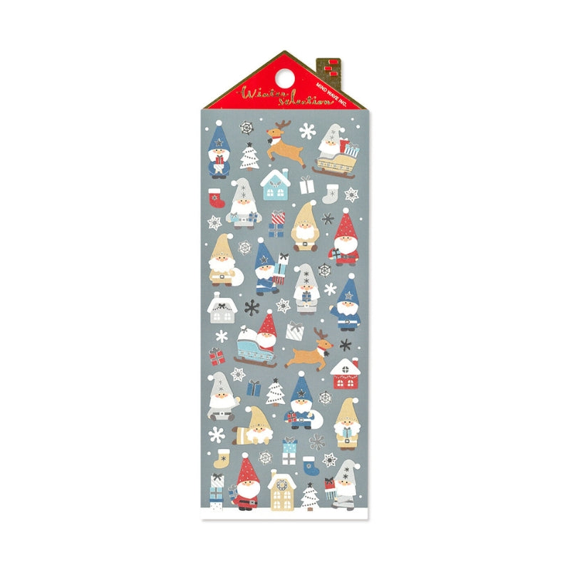 Mind Wave Winter Selection Sticker Sheet - Toy Santa 82479