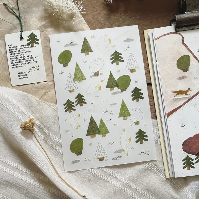 Avocadomori Transfer Stickers - Words of Forest
