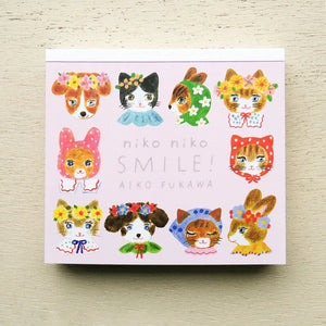 Cozyca x Aiko Fukawa Memo Block - Niko Niko Smile (22-940)