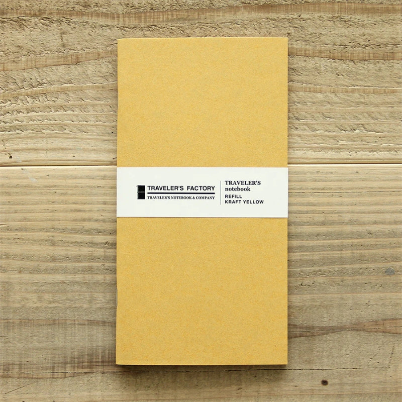 TRAVELER'S Factory Original Color Refill - Kraft Yellow (Regular)