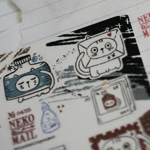 Black Milk Project Neko Mail - Mini PET sticker