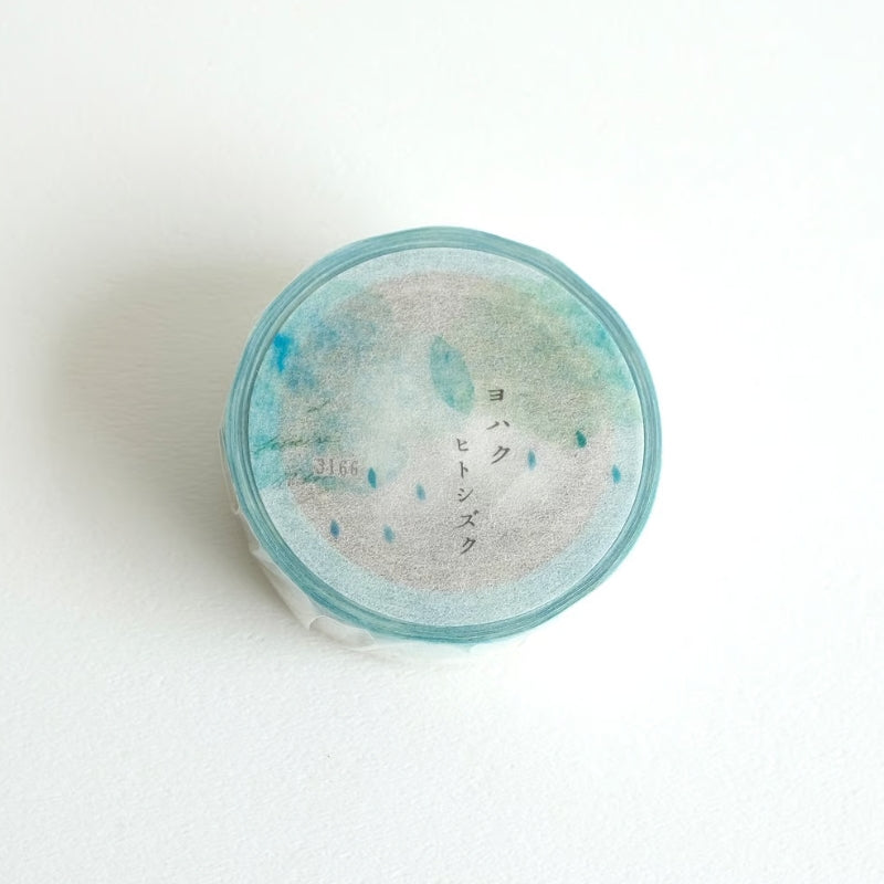 Yohaku Washi Tape - Y-173 Hitoshizuku