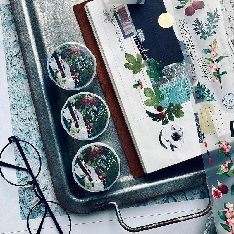 somesortof.fern 5cm Matte PET Tape - Botanical - The Fruitful