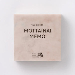Takeo Mottainai Memo - French Marble - 1748201
