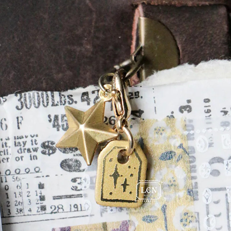 PRE ORDER LCN Brass Charm - Mini Tag G00141