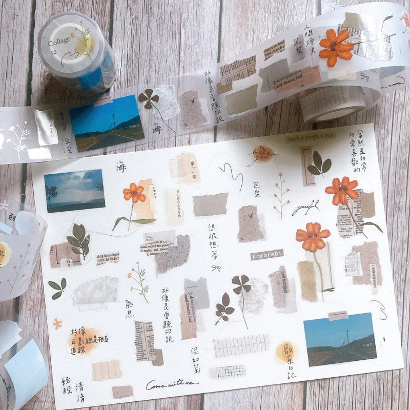 Shiwu Studio 5cm Matte PET Tape - Collage 12