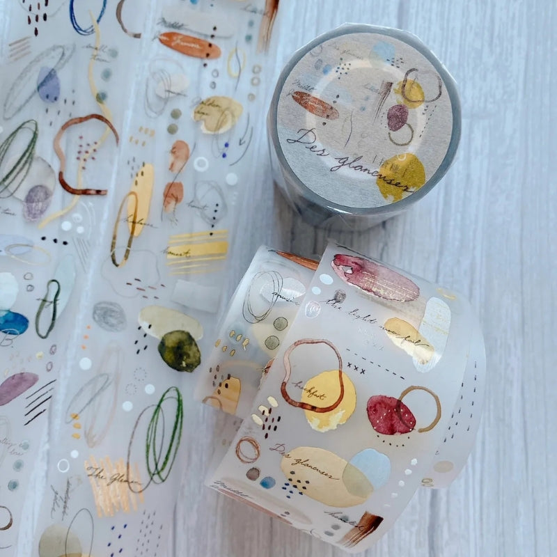 Shiwu Studio × Siyun 4cm Matte PET Tape - Des Glaneuses