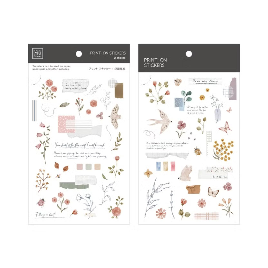 MU Print On Sticker Transfer - 270