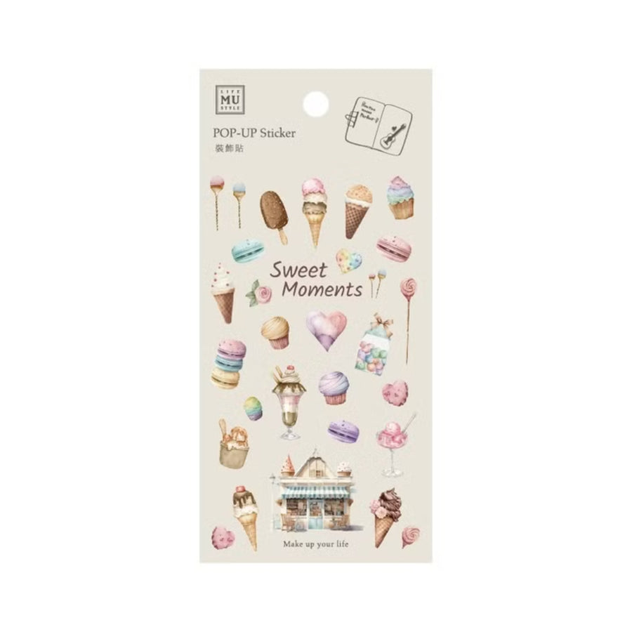 MU Pop Up Raised Sticker - 018
