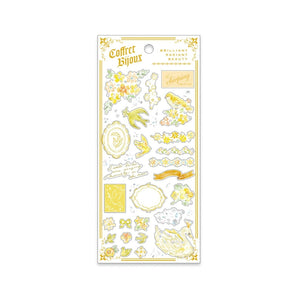Mind Wave Coffret Bijoux Sticker - Yellow 82450
