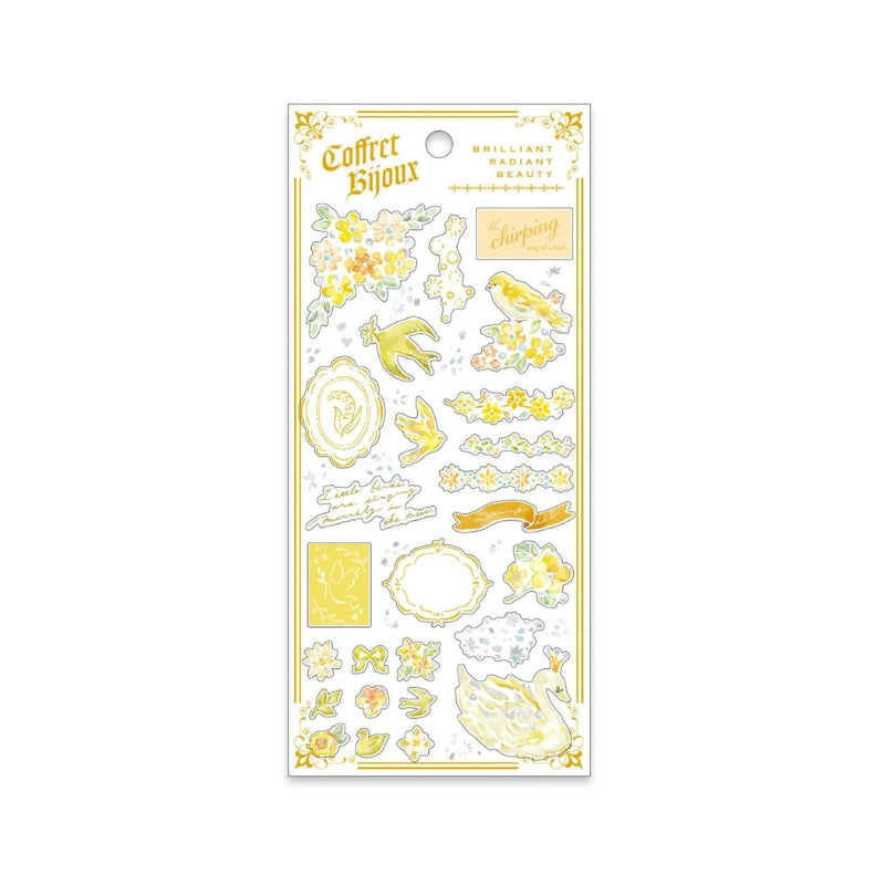 Mind Wave Coffret Bijoux Sticker - Yellow 82450