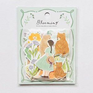 Mind Wave Blooming Sticker Flakes - Mint 81833