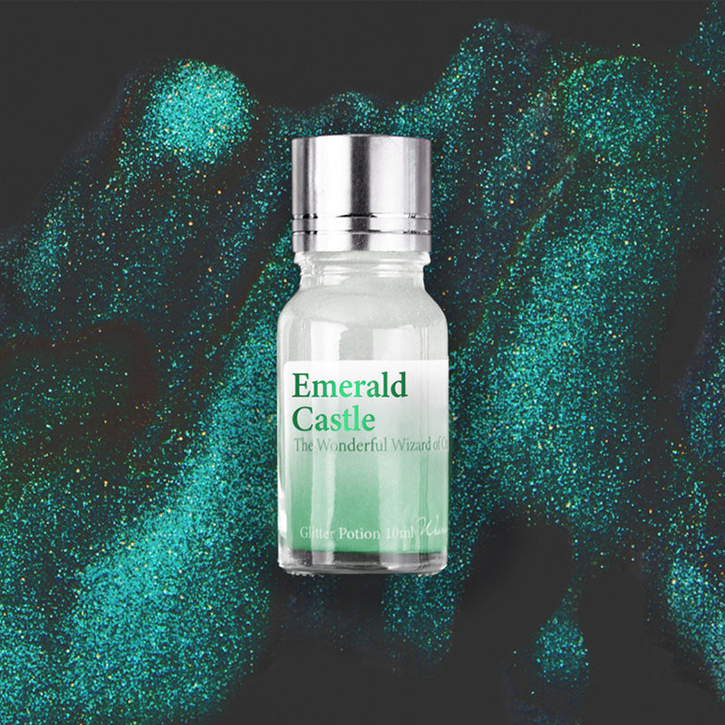 Wearingeul Ink Enhancer - Emerald Castle Glitter Potion - The Wonderful Wizard of Oz Literature Ink
