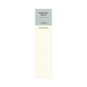 Laconic Bookmarker Planning / Memo LGF19-30