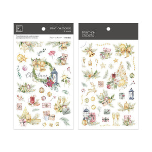 MU Print On Sticker Transfer - Ltd. Edition Christmas BPOPX-001020