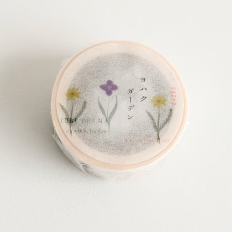 Yohaku Washi Tape - Y-164 Garden