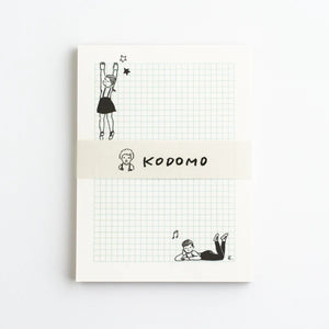 Mizushima x Masuko Eri Memo Pad -  Children Free Time MP-KD-J