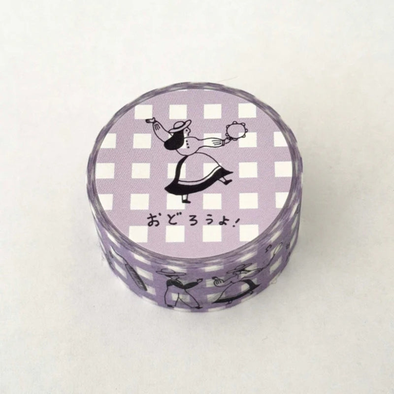 Mizushima x Necktie Masking Tape - Let's Dance! MT-OD