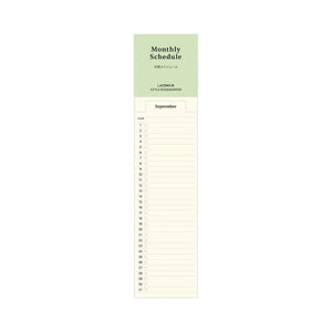Laconic Bookmarker Monthly LGF13-30