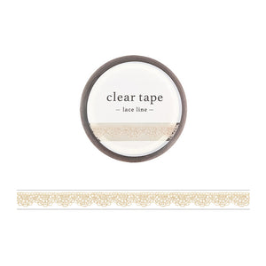 Mind Wave 7mm Clear Tape - 95288 Lace Line