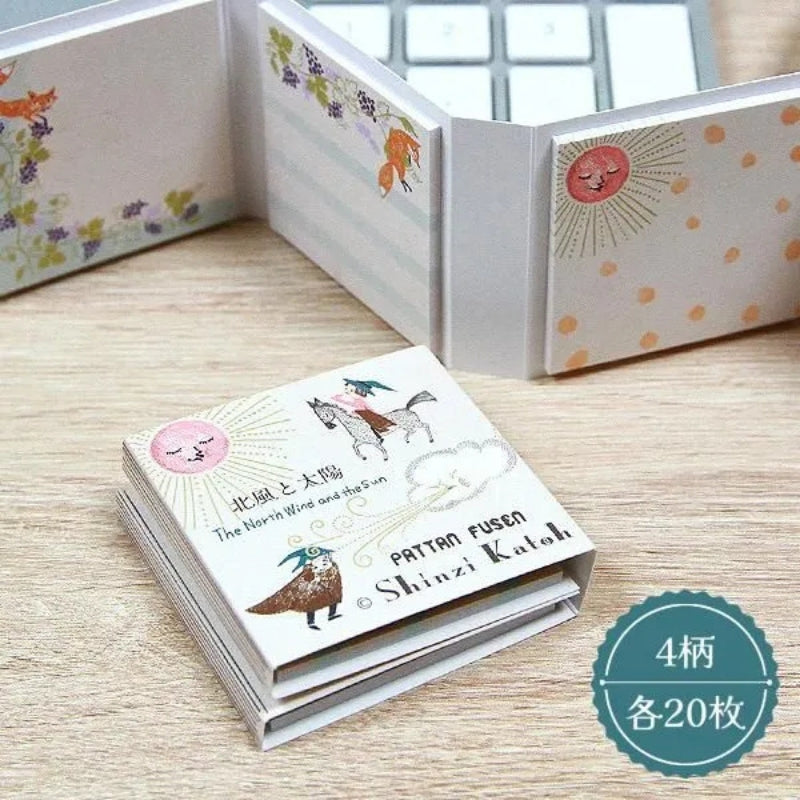 Shinzi Katoh Pattan Sticky Notes - Aesop, The Jewel of Fairy Tales 30003