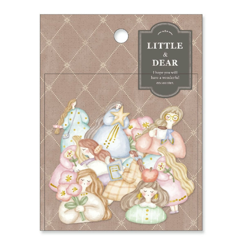 Little and Dear Sticker Flakes - 82356 Girl