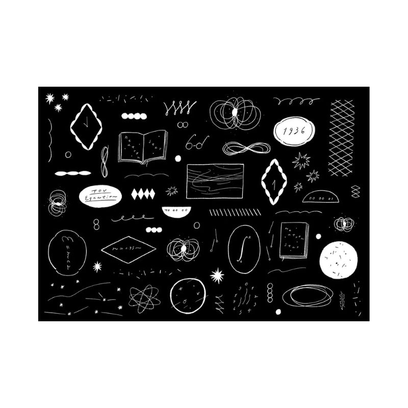 Avocado Mori Transparent Sticker Sheet - Romance of Neutron Star