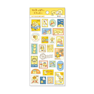 Mind Wave Postage Style Paper Sticker - 81751 Piyoko beans
