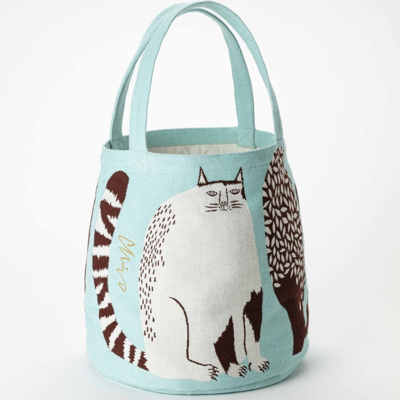 moritaMiW Large Tote - Cat