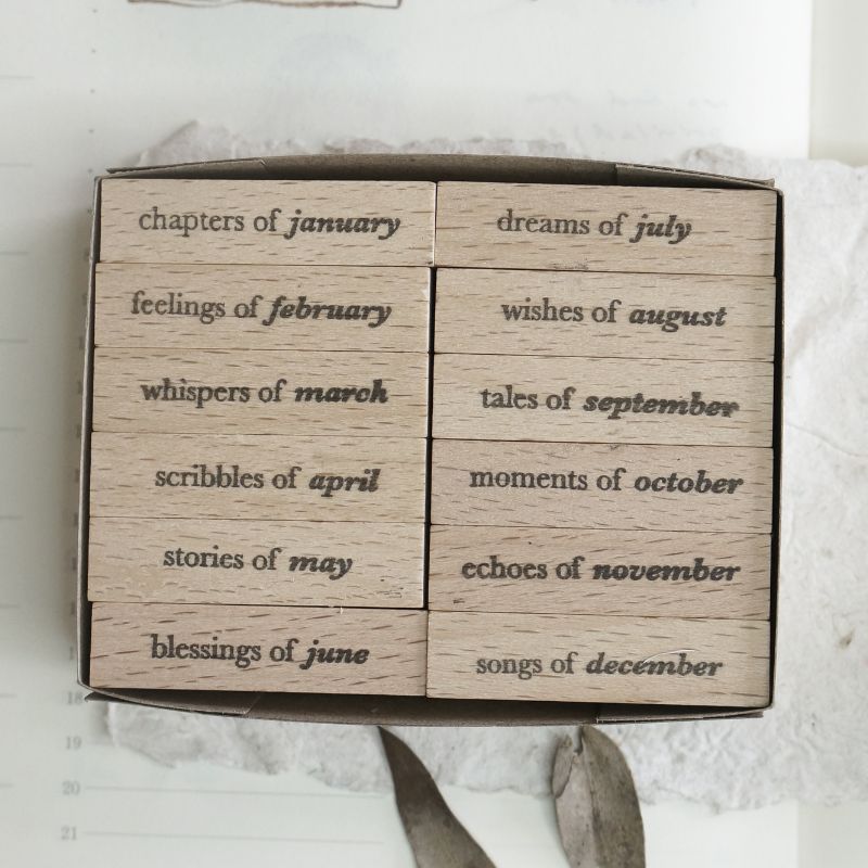 PRE ORDER: Black Milk Project Pages of Me - Months Set